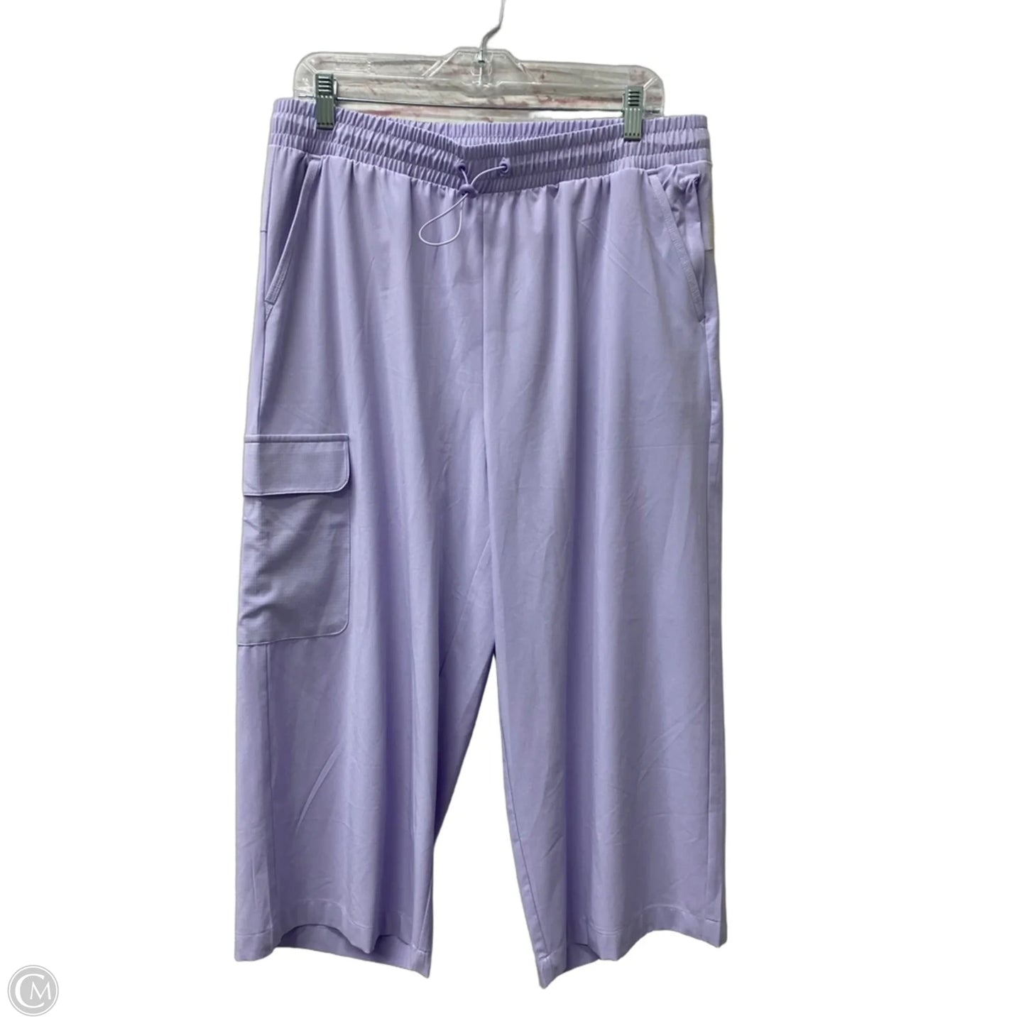 Pants Cropped By Talbots In Purple, Size: 12p