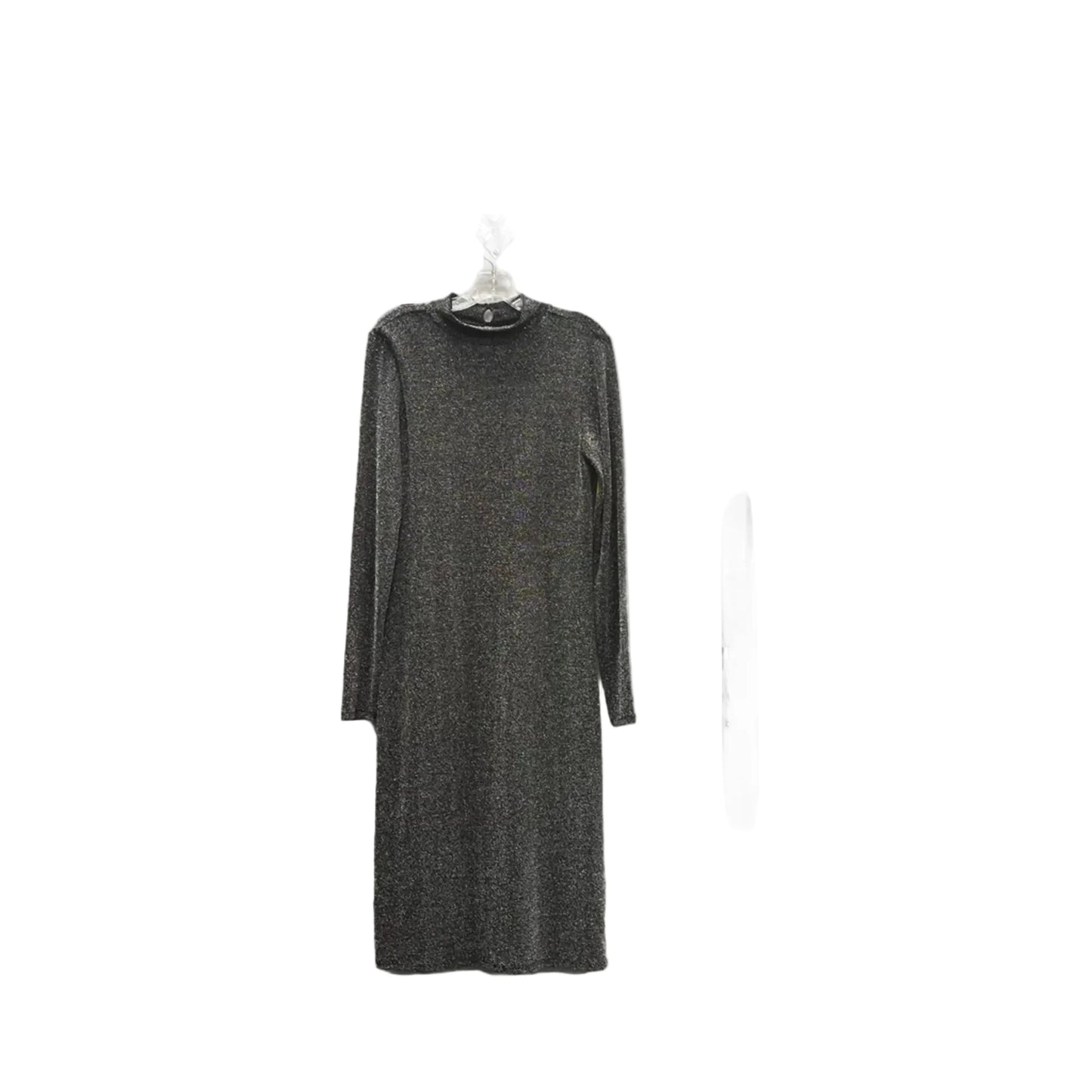 Dress Casual Maxi By White House Black Market In Black, Size: L