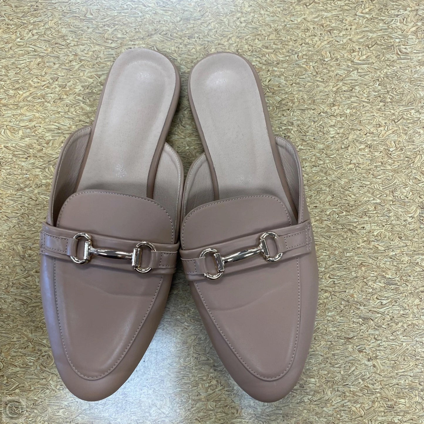 Sandals Flats In Tan, Size: 12.5