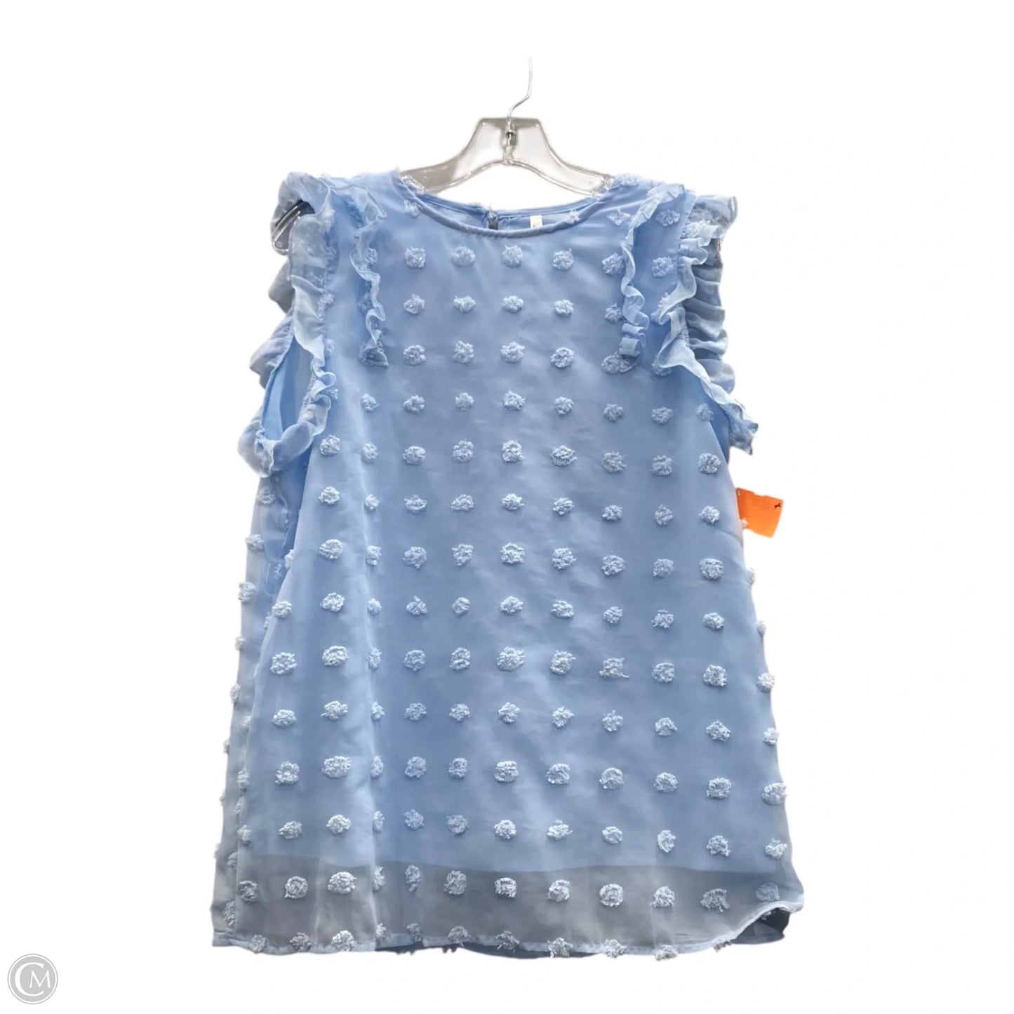 Top Short Sleeve By Beachsissi In Blue, Size: M