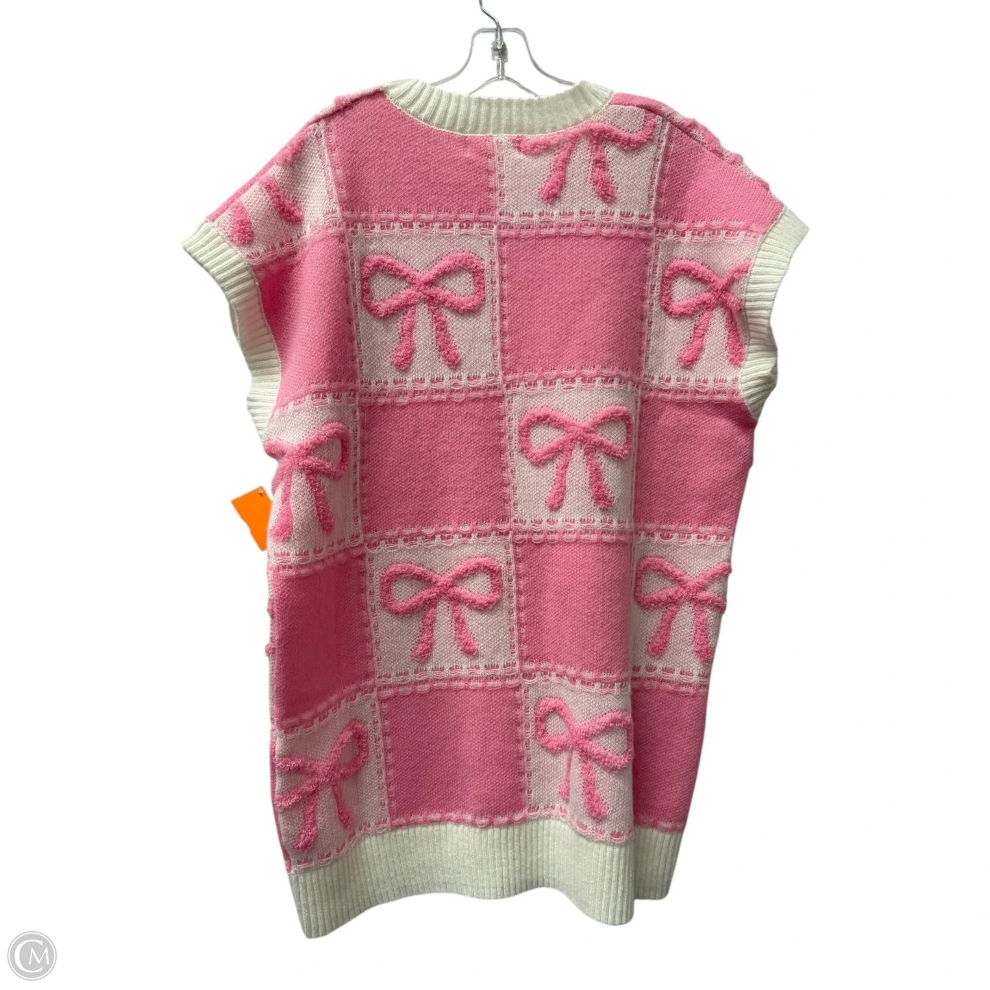 Sweater By Peach Love Cream California In Pink, Size: L