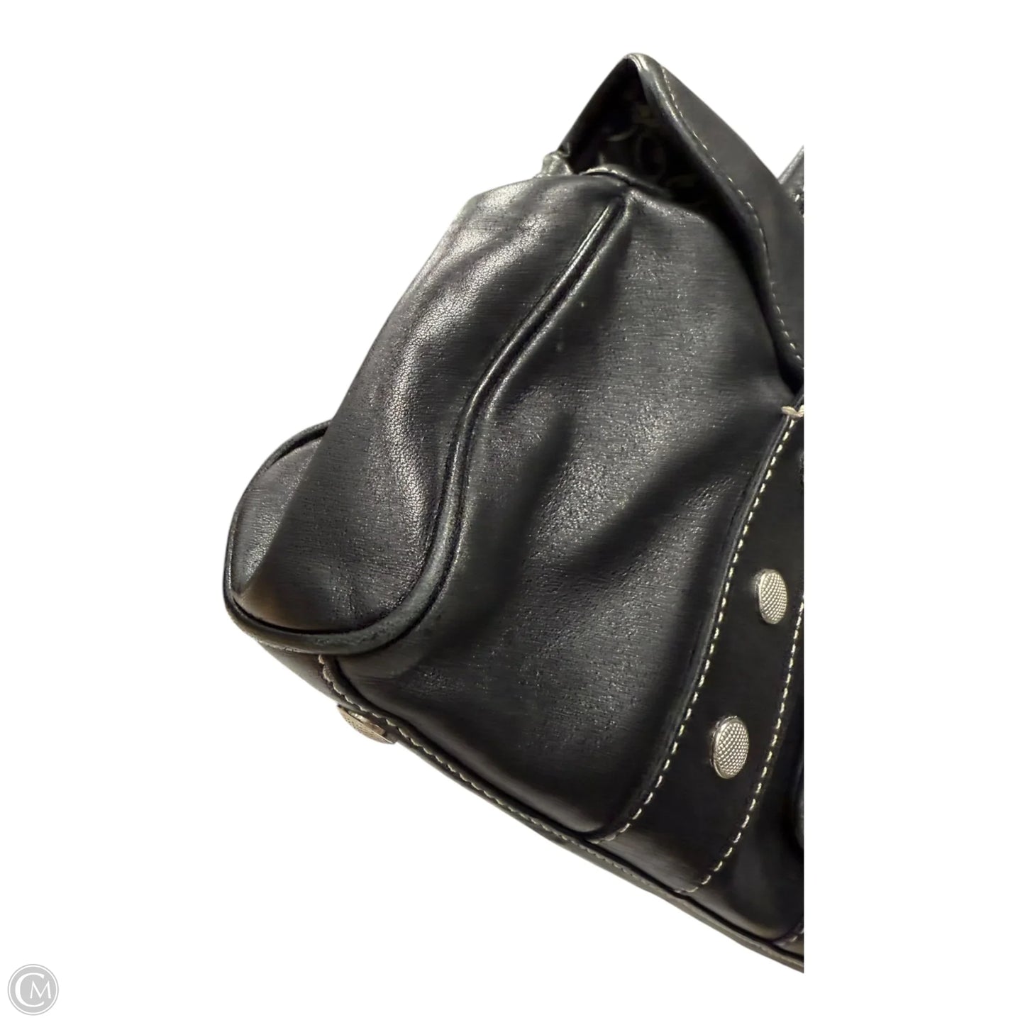 Handbag Leather By Jones New York, Size: Small