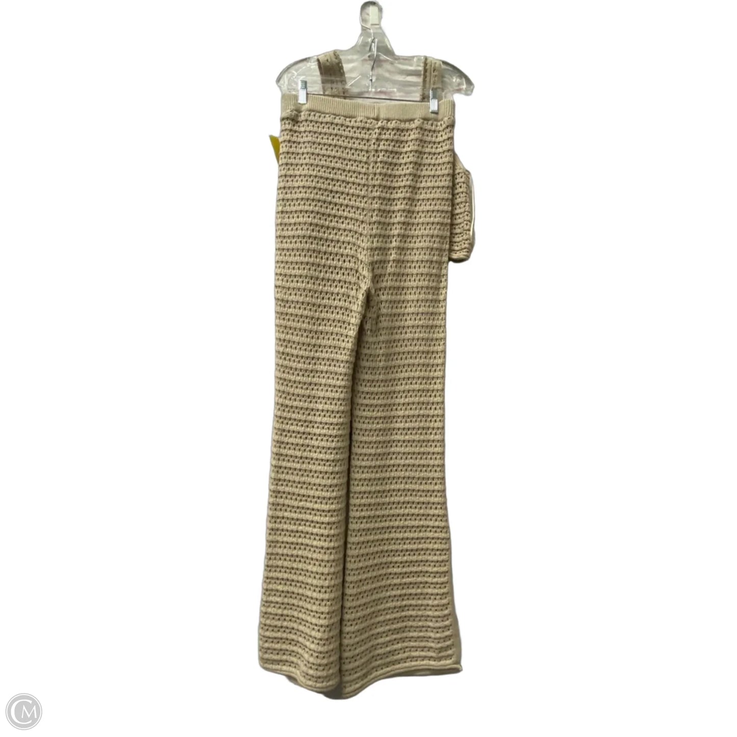 Pants Set 2pc By Pink Rose In Beige, Size: M