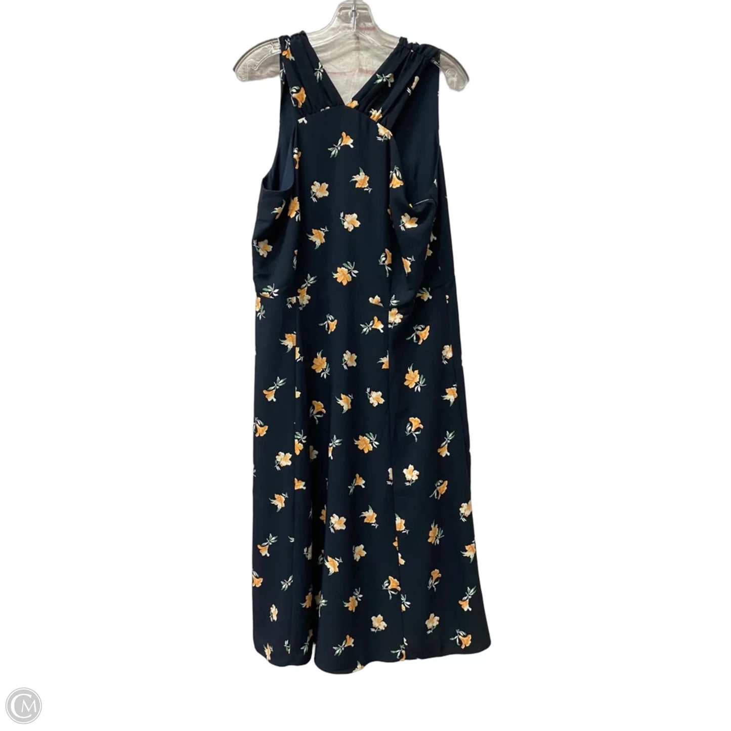Dress Casual Maxi By Ann Taylor In Blue, Size: L