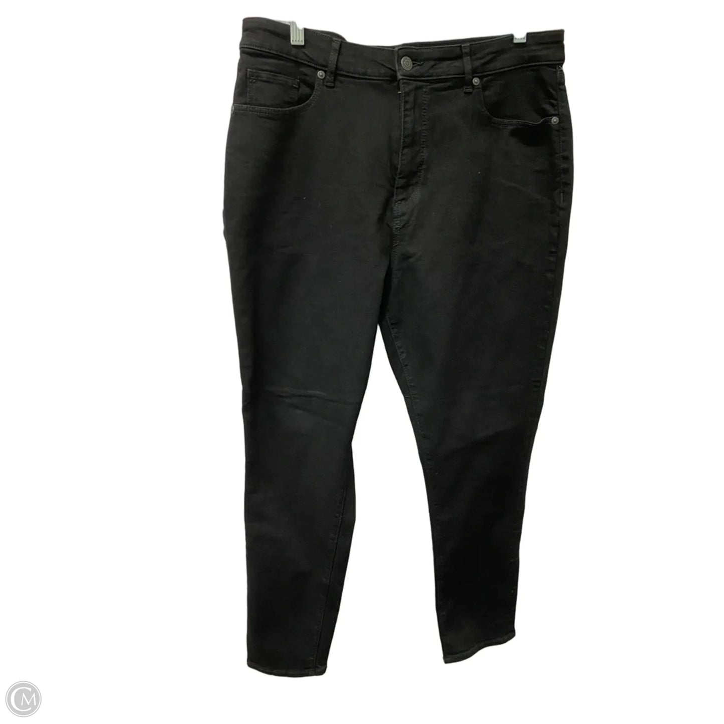 Jeans Straight By Loft In Black, Size: 14