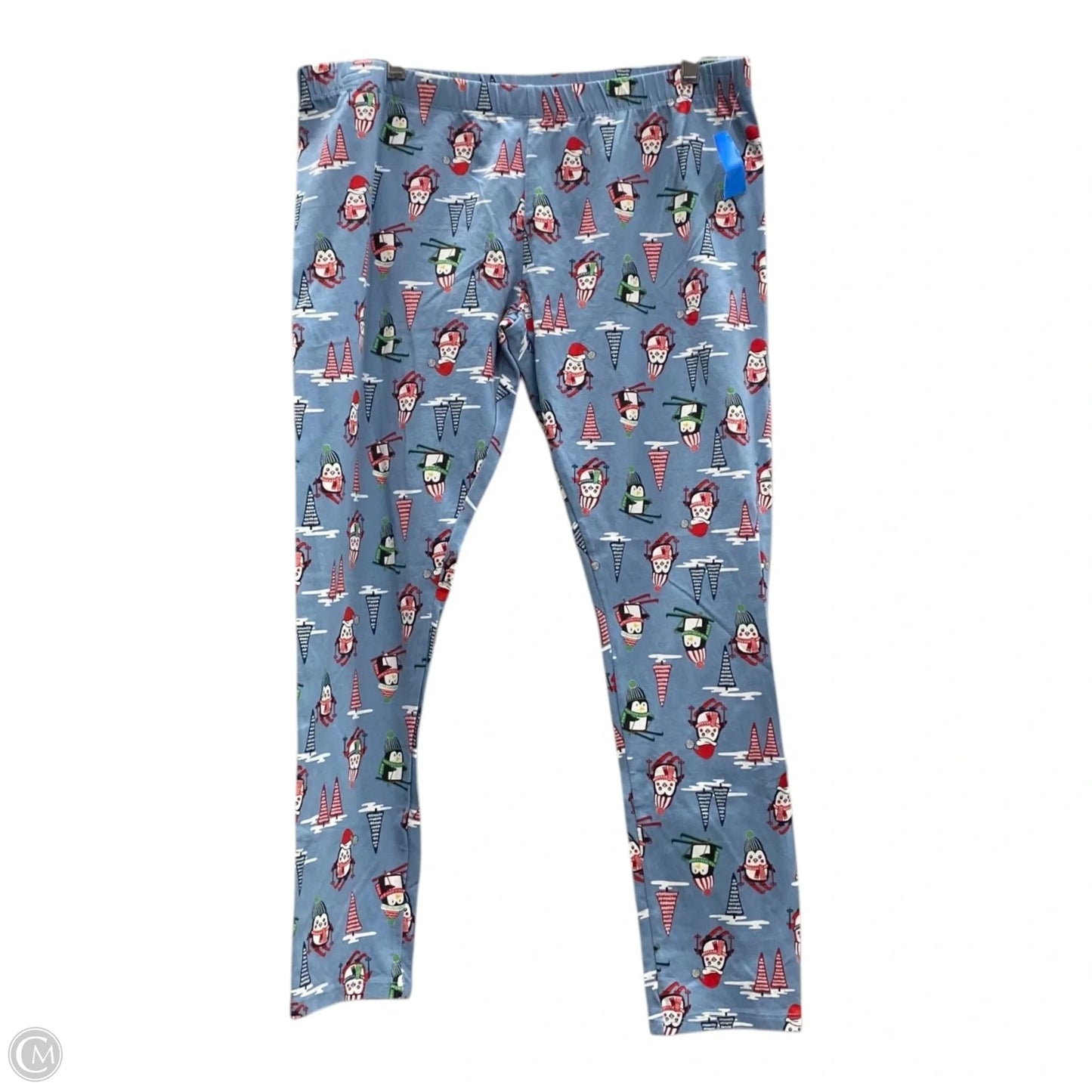 Pants Leggings By No Barriers In Blue, Size: 1x