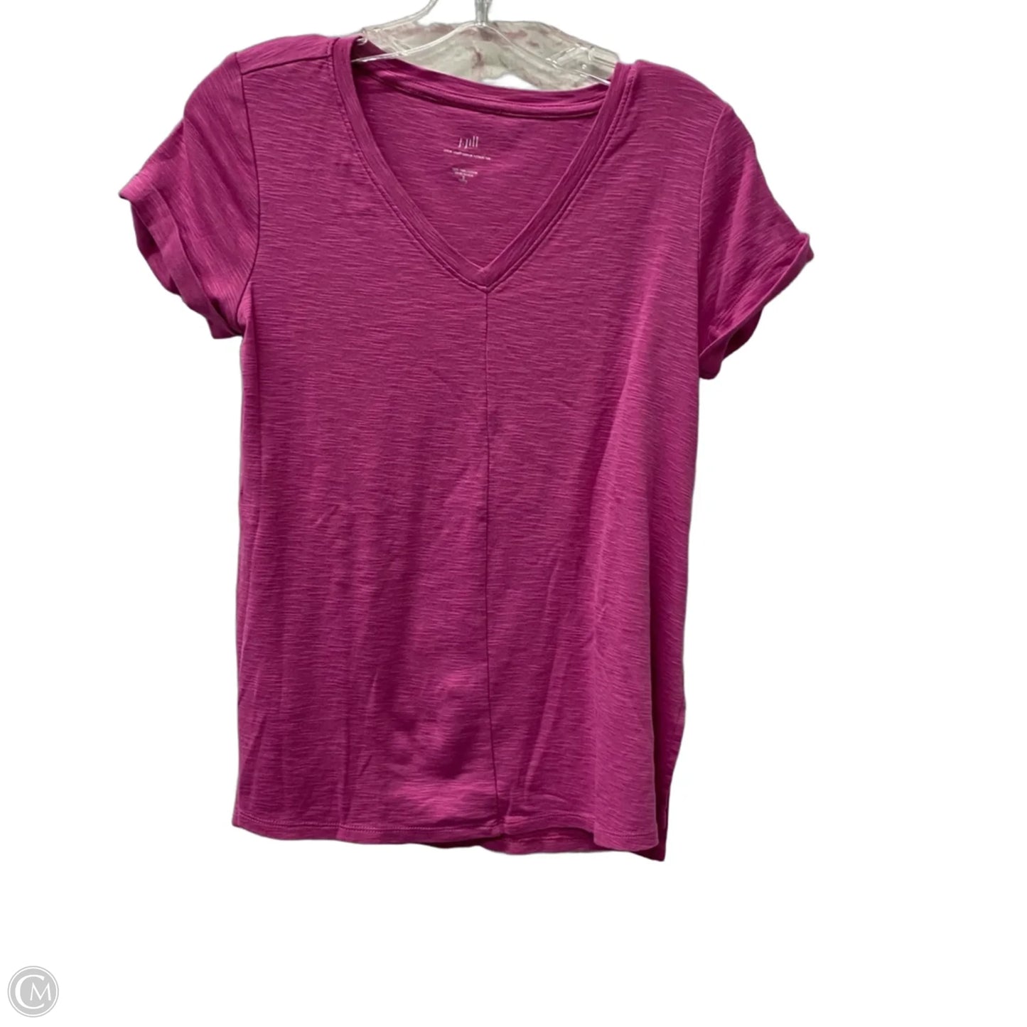 Top Short Sleeve Basic By J. Jill In Pink, Size: Sp