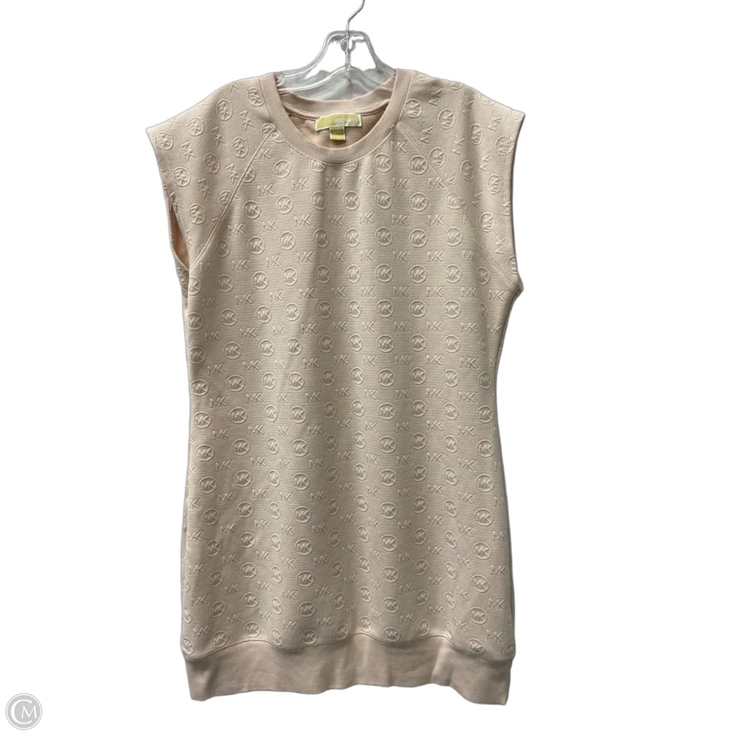 Dress Casual Midi By Michael By Michael Kors In Pink, Size: Xl
