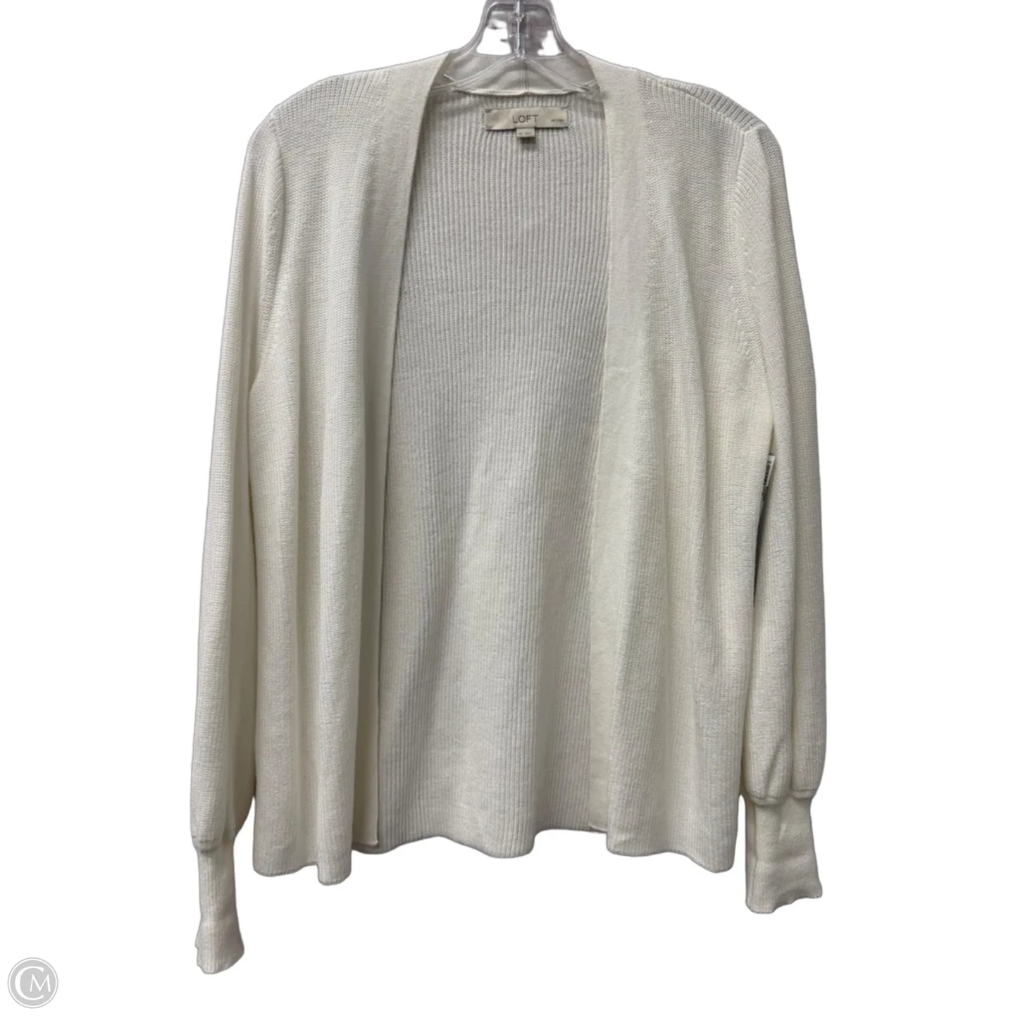 Cardigan By Loft In White, Size: Sp