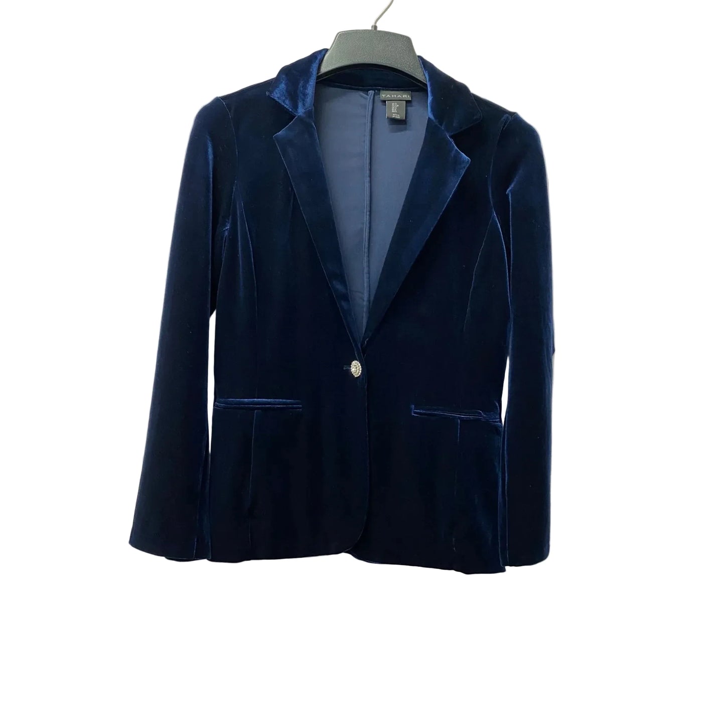 Blazer By Tahari In Blue, Size: S