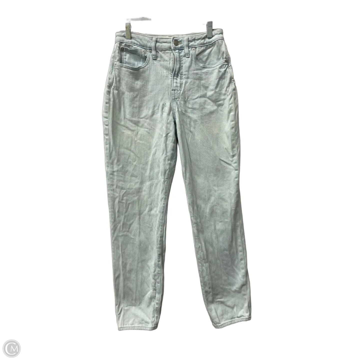 Jeans Straight By Madewell In Blue, Size: 4