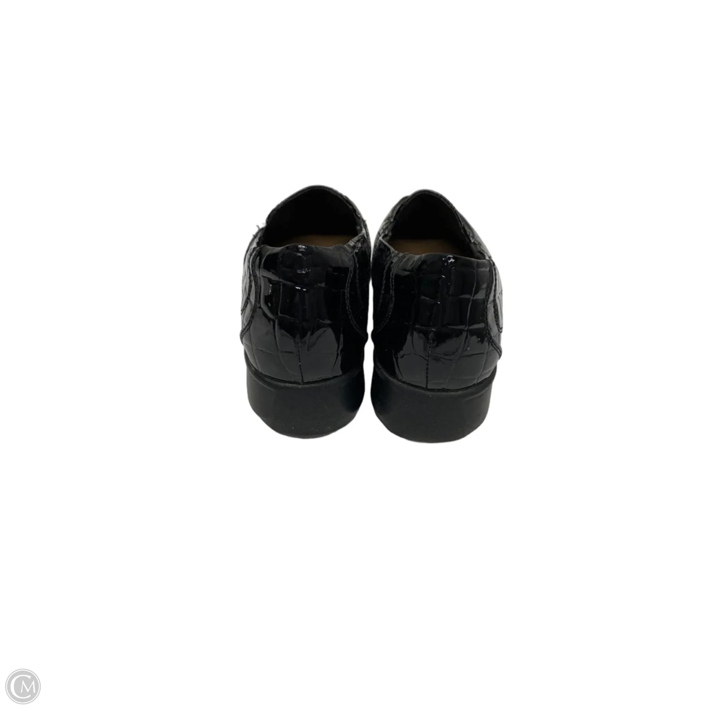 Shoes Flats By Clarks In Black, Size: 5