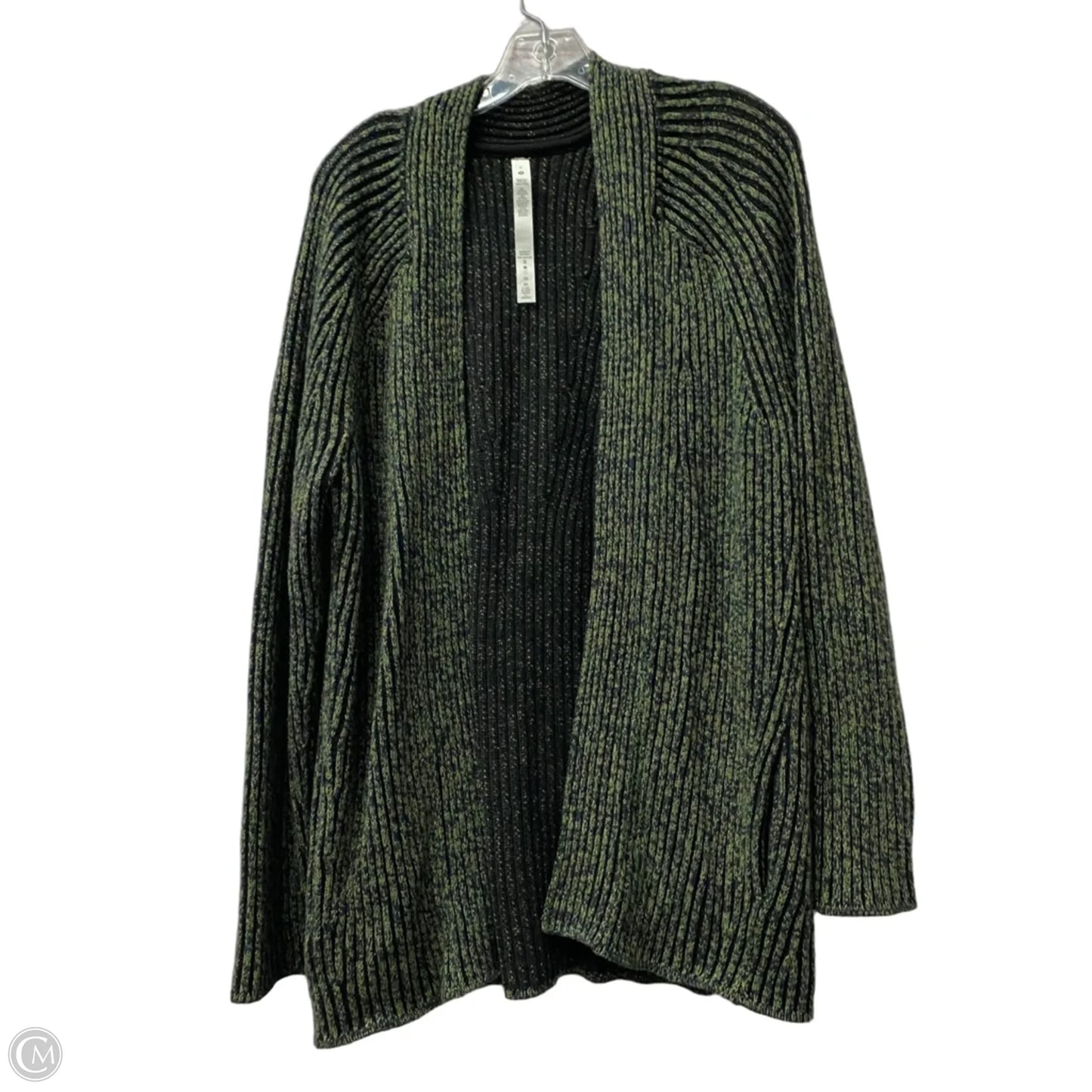 Sweater Cardigan By Lululemon In Green, Size: M