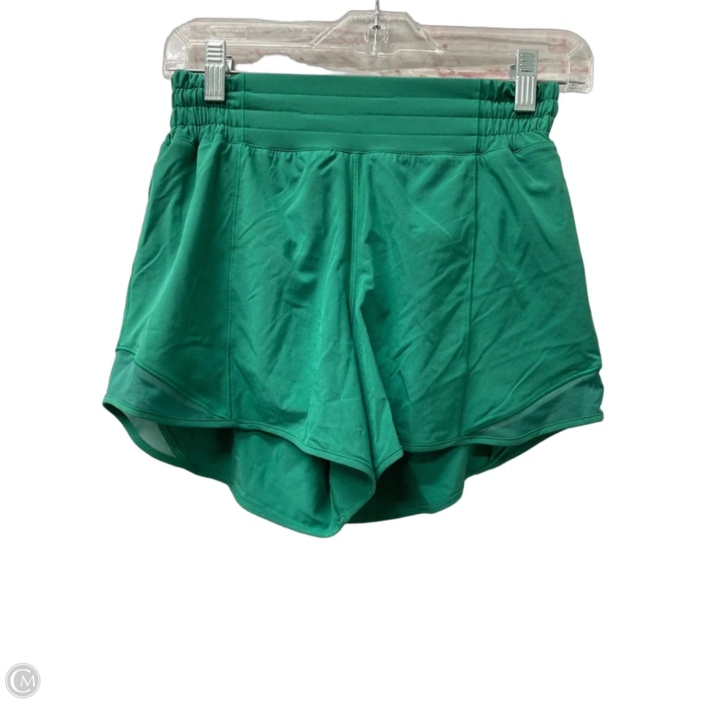 Athletic Shorts By Lululemon In Green, Size: S
