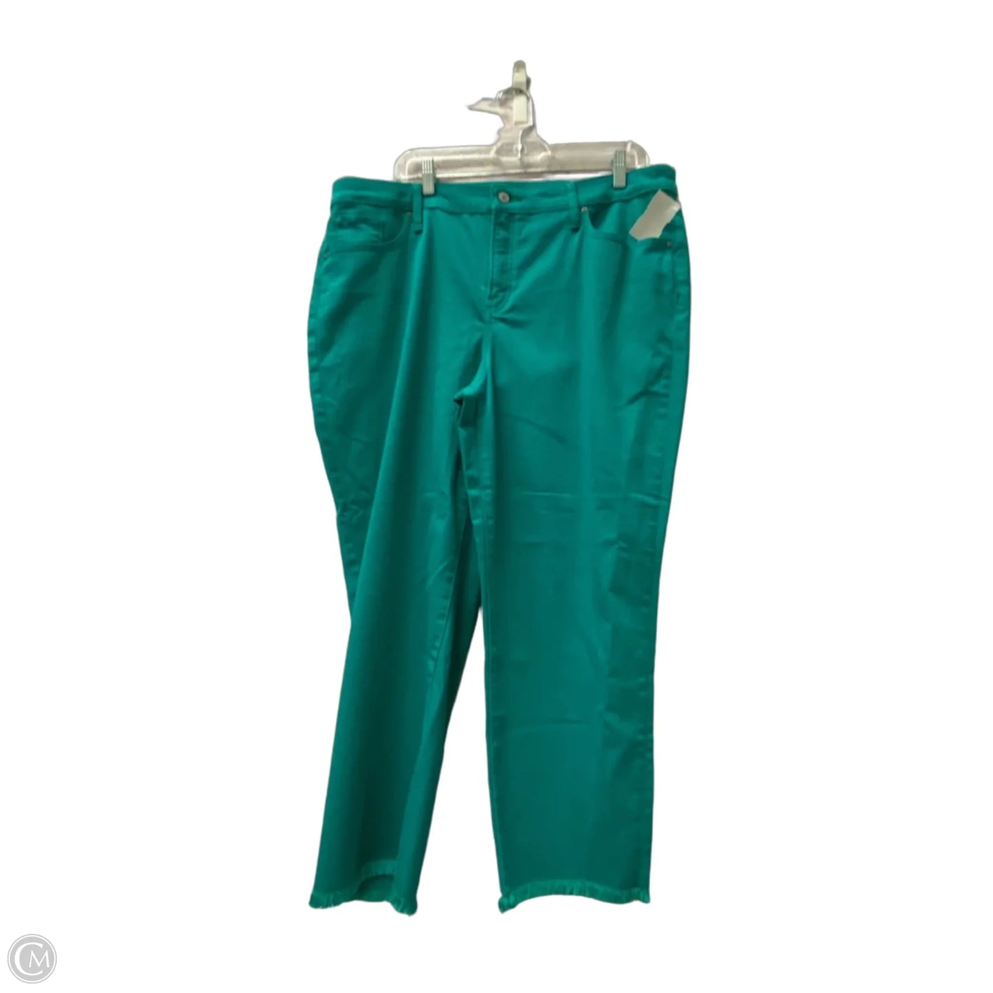 Pants Chinos & Khakis By Chicos In Teal, Size: 18