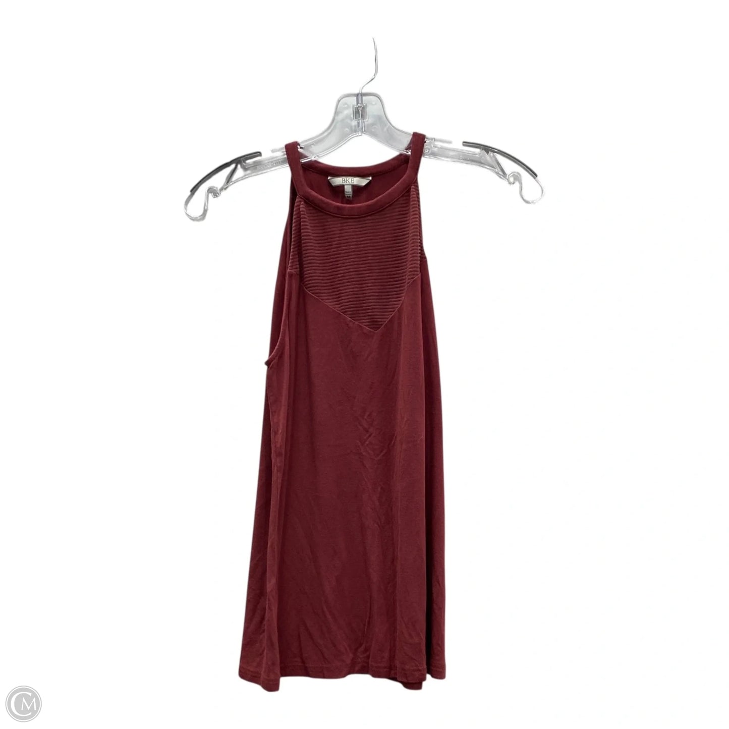 Top Sleeveless By Bke In Red, Size: M