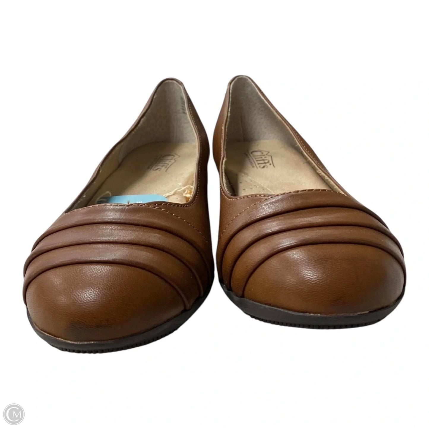 Shoes Flats By White Mountain In Brown, Size: 10