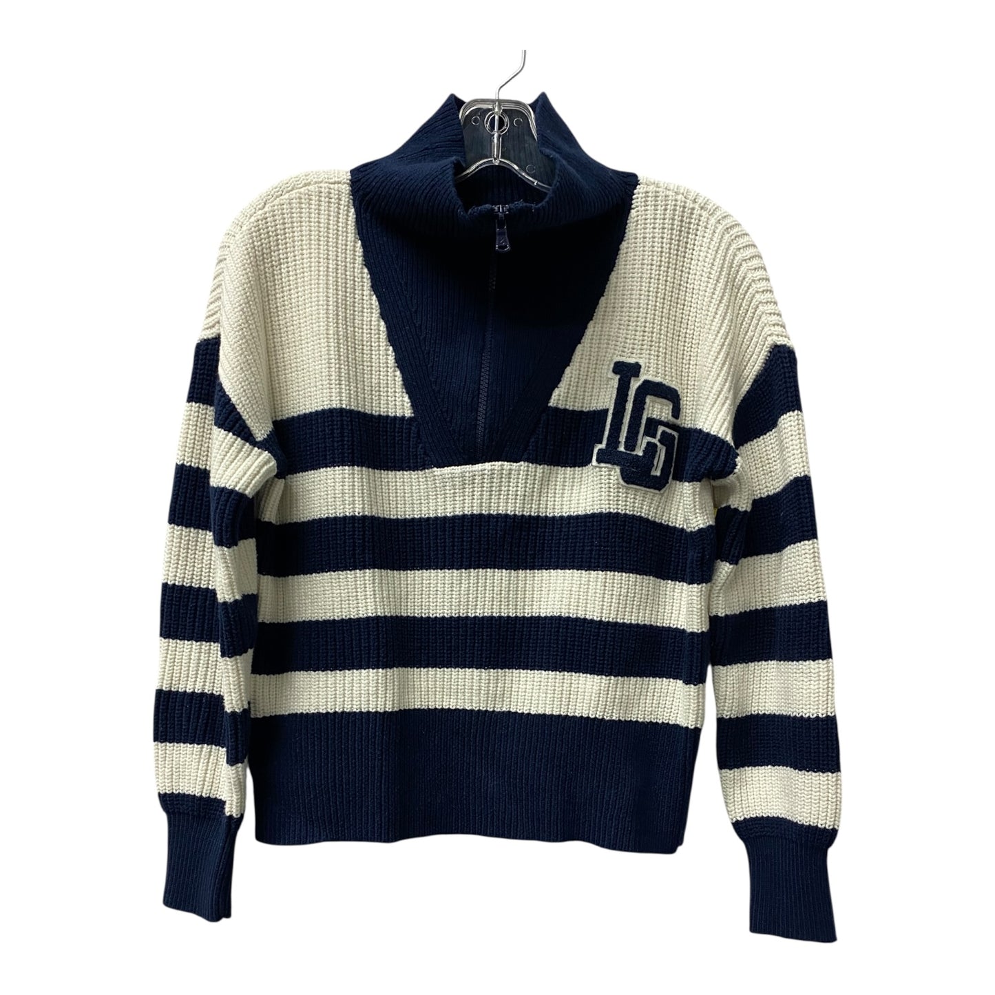 Sweater By Lou And Grey In Blue & White, Size:Xs