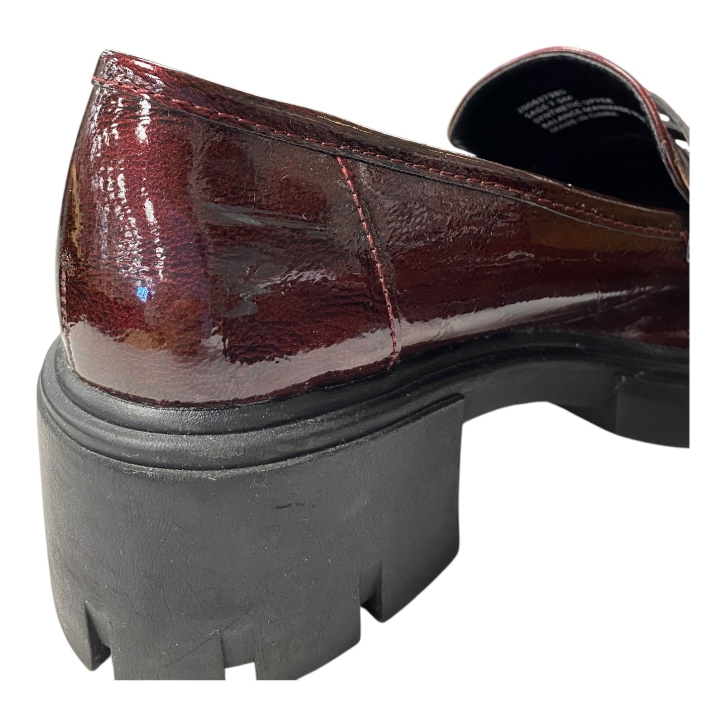 Shoes Heels Block By Crown Vintage In Red, Size:7.5