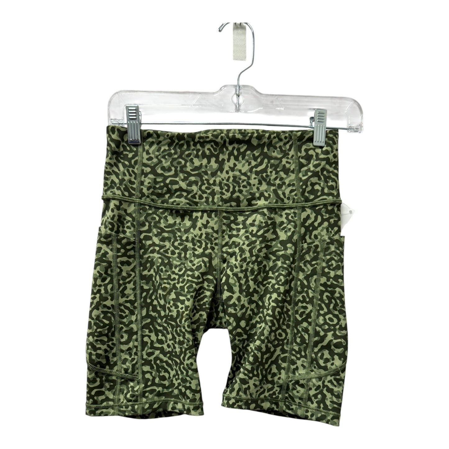 Athletic Shorts By Athleta In Green, Size:S