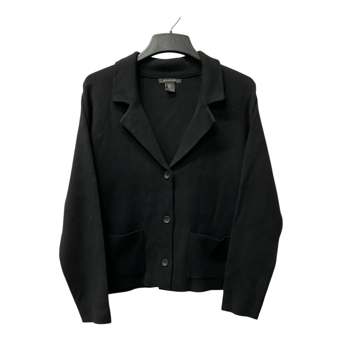 Blazer By Tahari In Black, Size:L