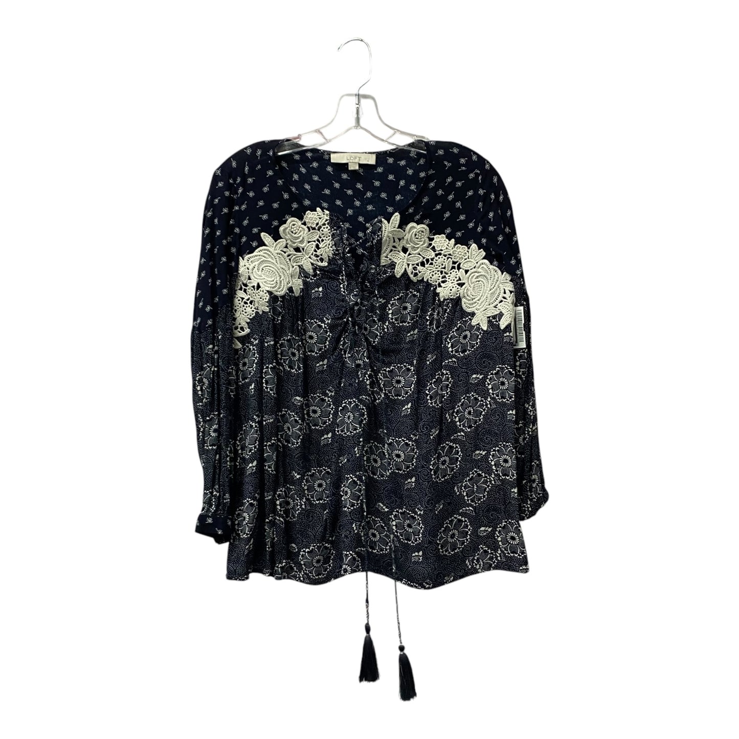 Top Ls By Loft In Blue, Size:S