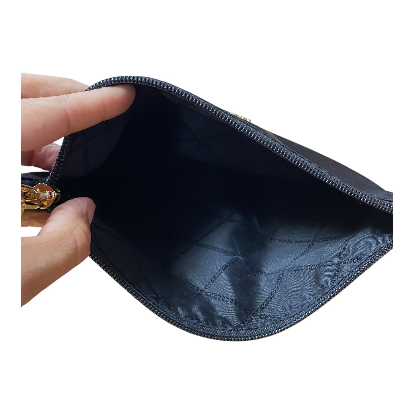 Makeup Bag Designer By Michael Kors In Black, Size:Medium