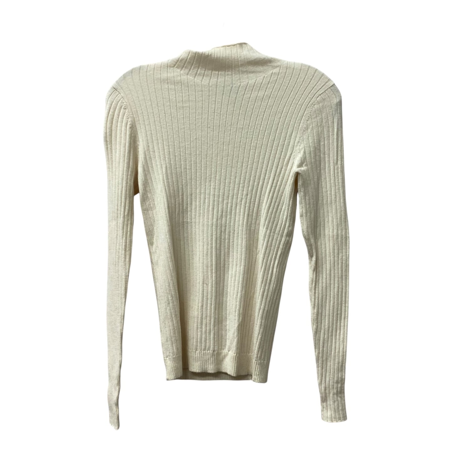 Top Ls By Loft In Cream, Size:Xs