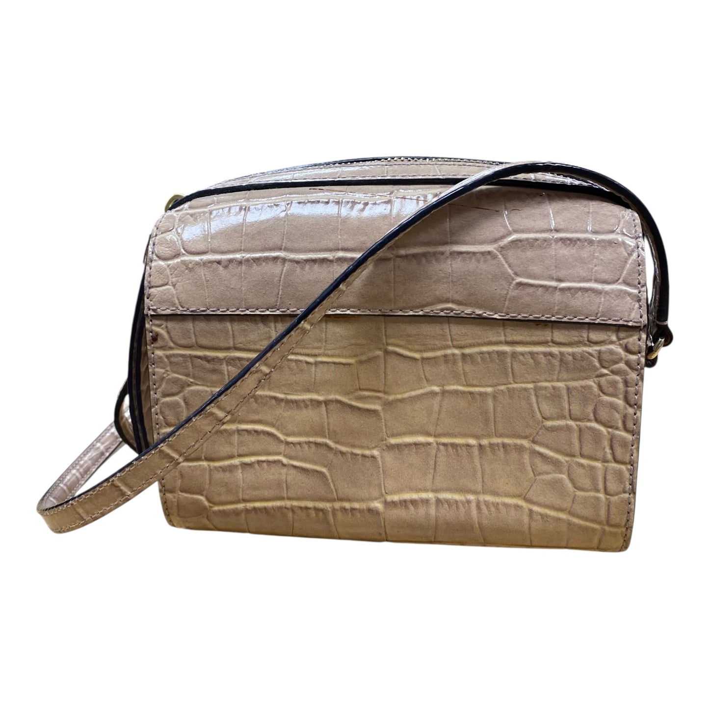 Crossbody Designer By Kate Spade In Tan, Size:Small