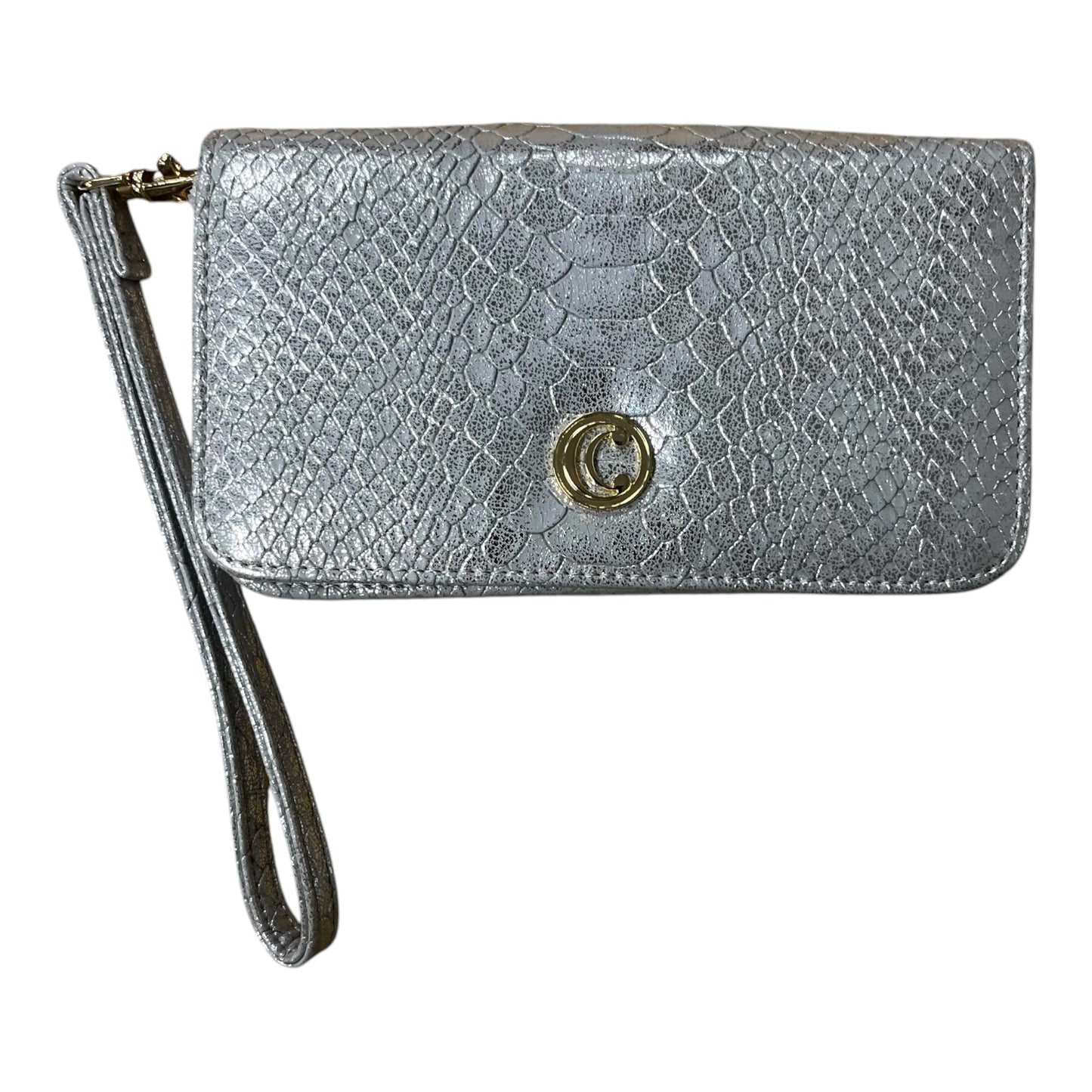 Wristlet By Charming Charlie In Silver, Size:Small