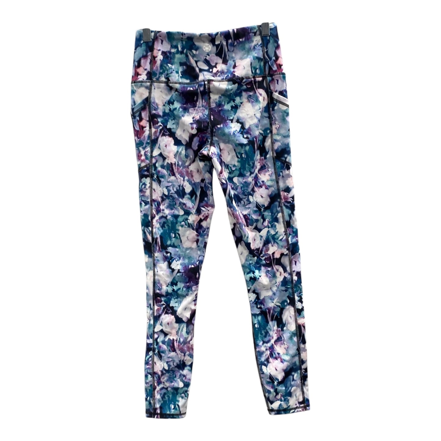 Athletic Leggings By Gaiam In Blue & Purple, Size:Xs