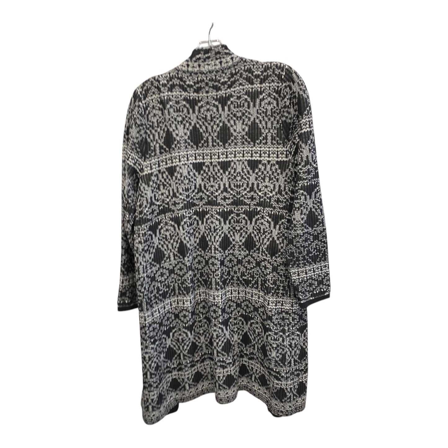 Sweater Cardigan By Style And Company In Black, Size:M