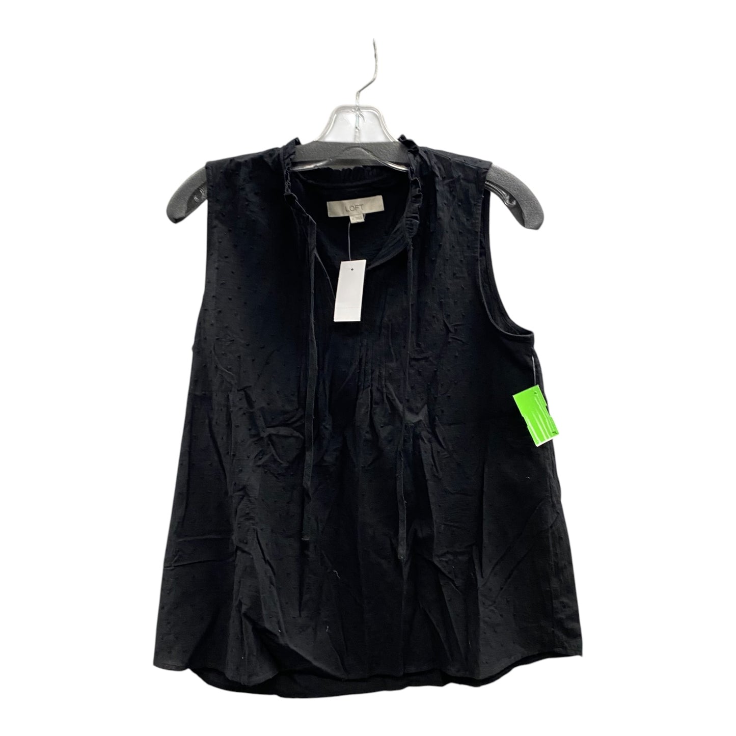 Top Sleeveless By Loft In Black, Size:Xs