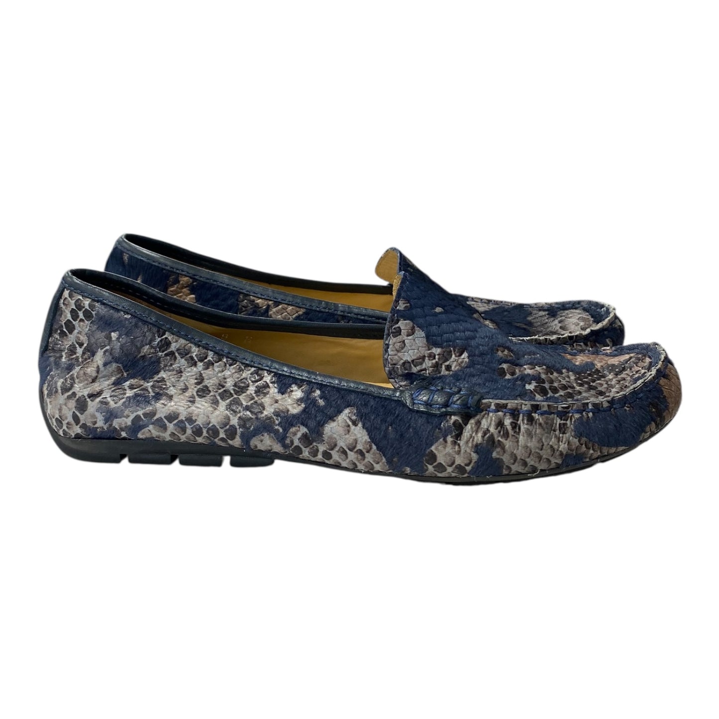 Shoes Flats By Vaneli In Blue, Size:9