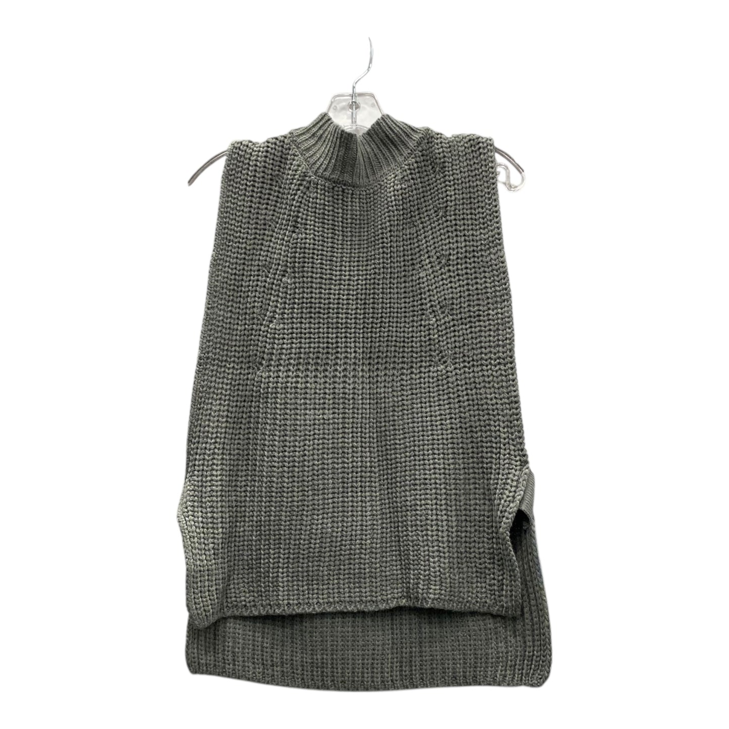 Vest Sweater By Anna & Ava In Grey, Size:Osfm
