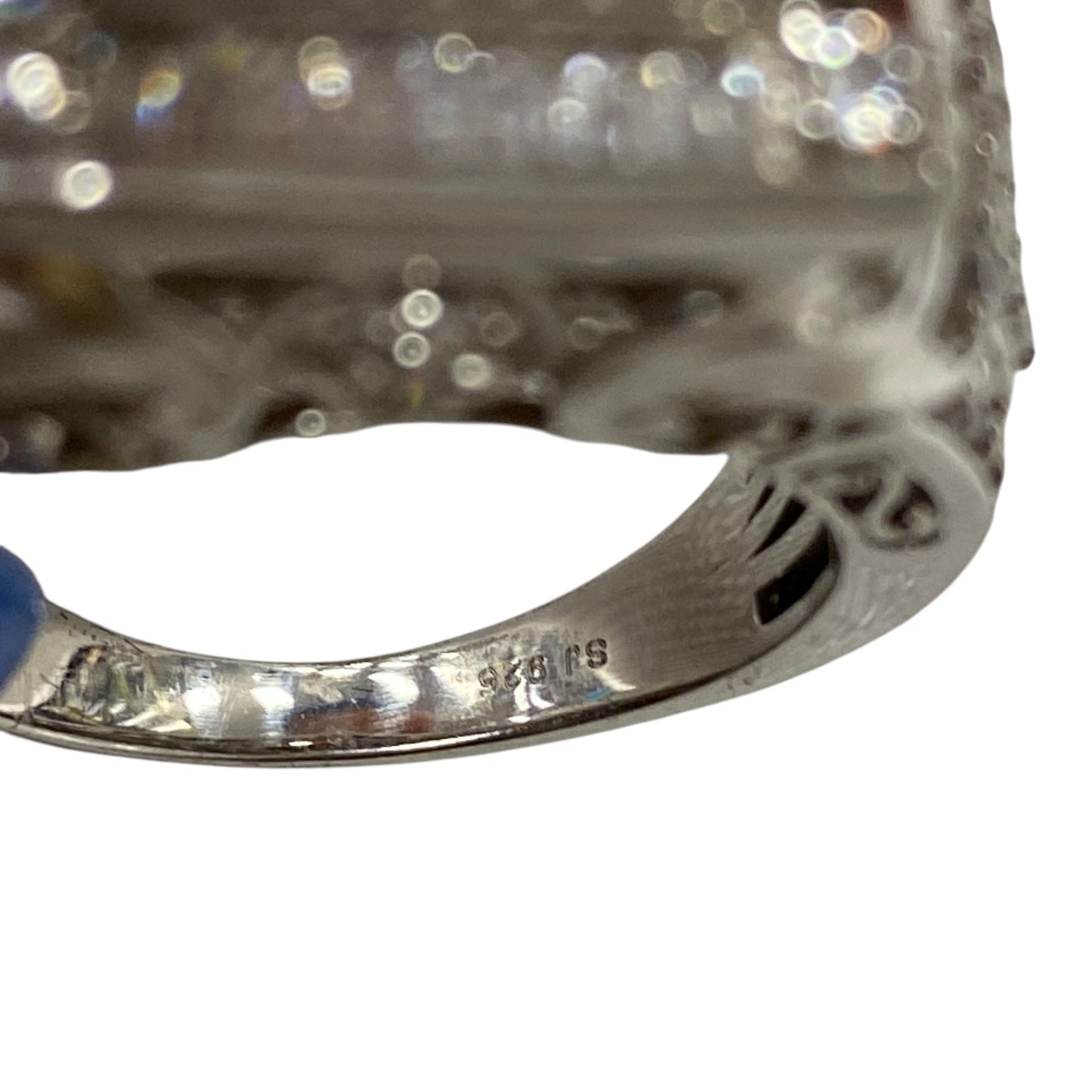 Ring Sterling Silver In Silver size 9.5