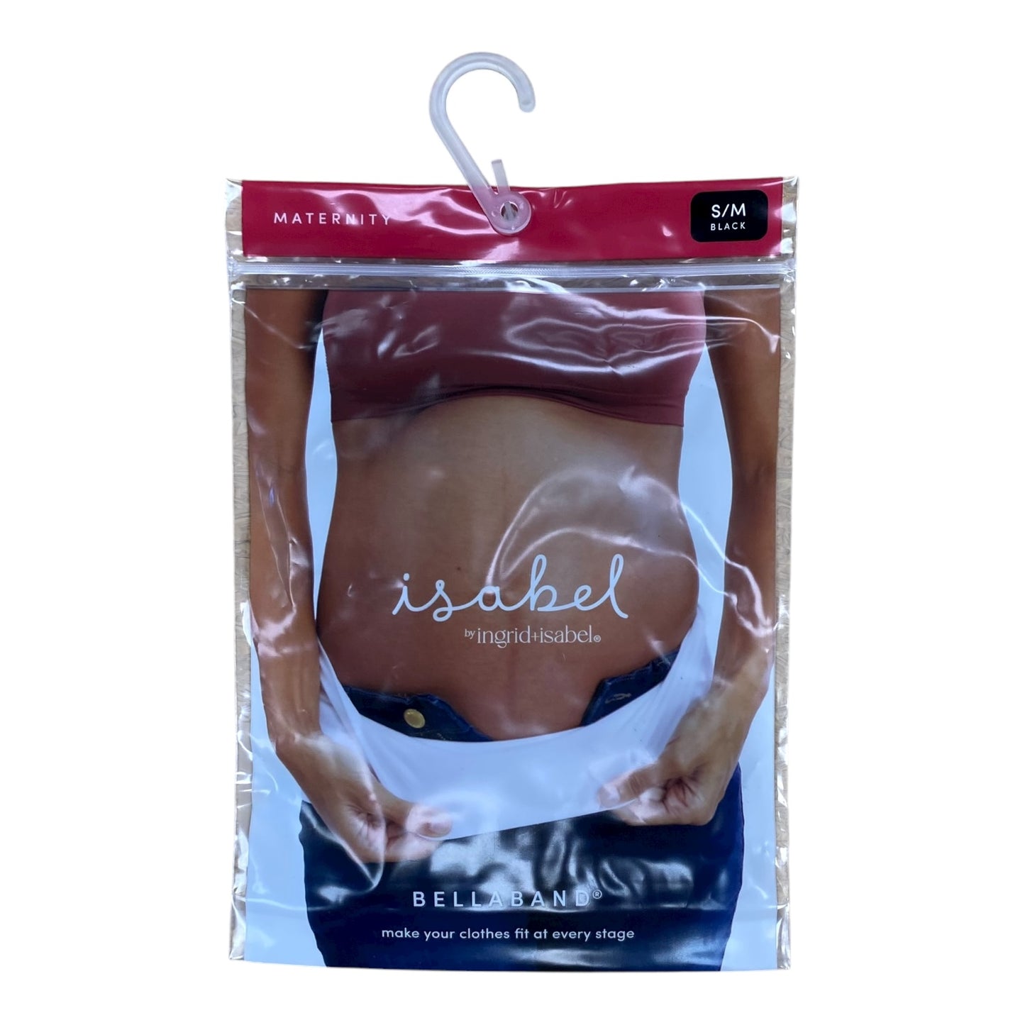 Mat Belly Band By Isabel Maternity In Black, Size:s/m