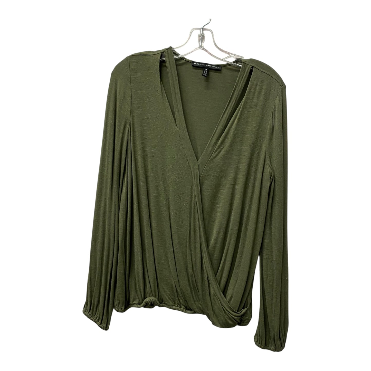 Top Ls By White House Black Market In Green, Size:M