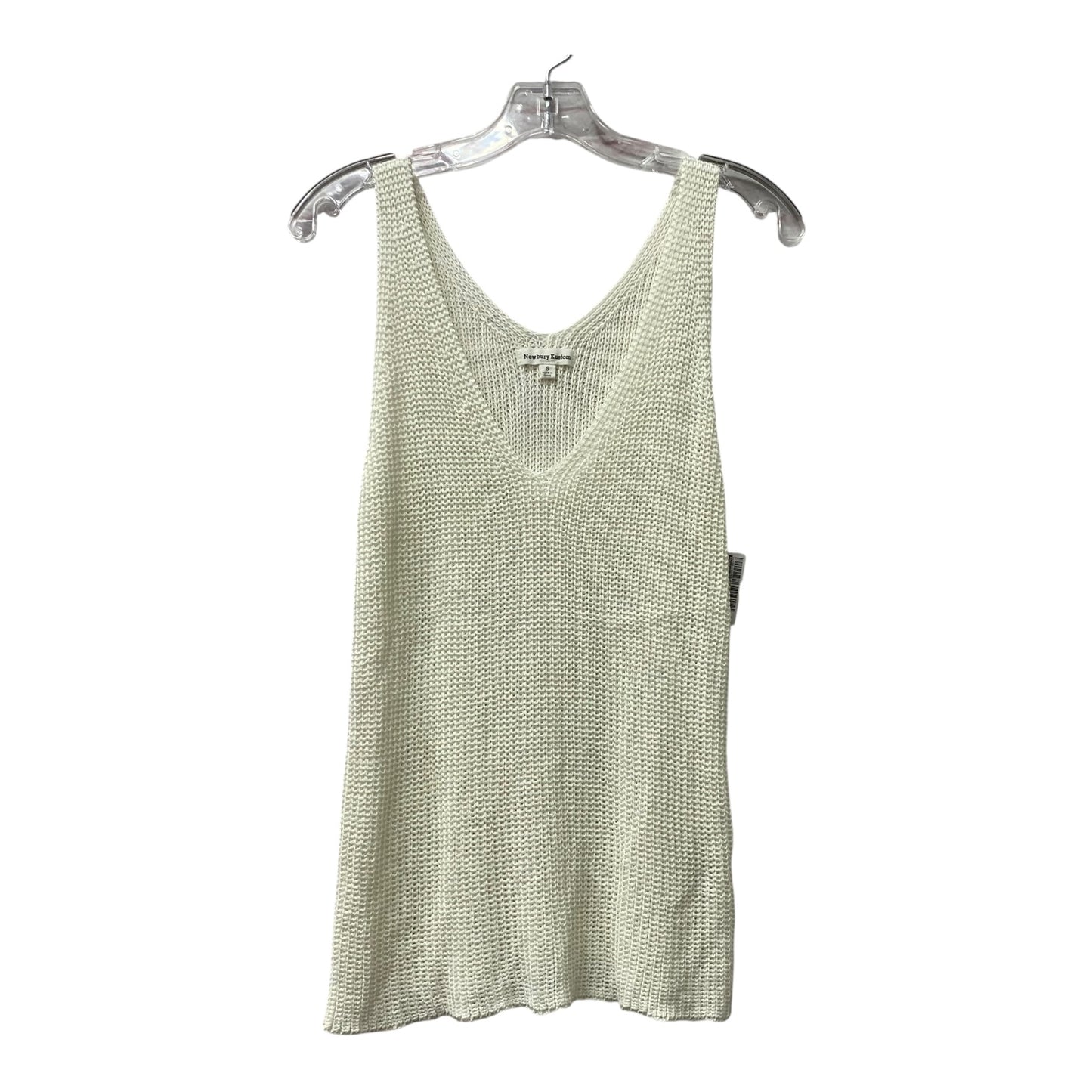 Top Sleeveless By Newbury Kustom In White, Size:S