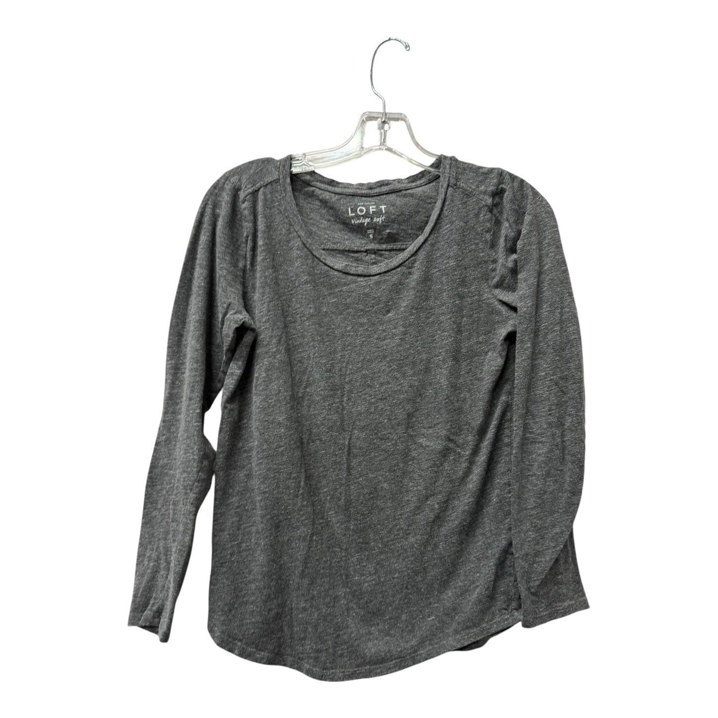 Top Ls By Loft In Grey, Size:S