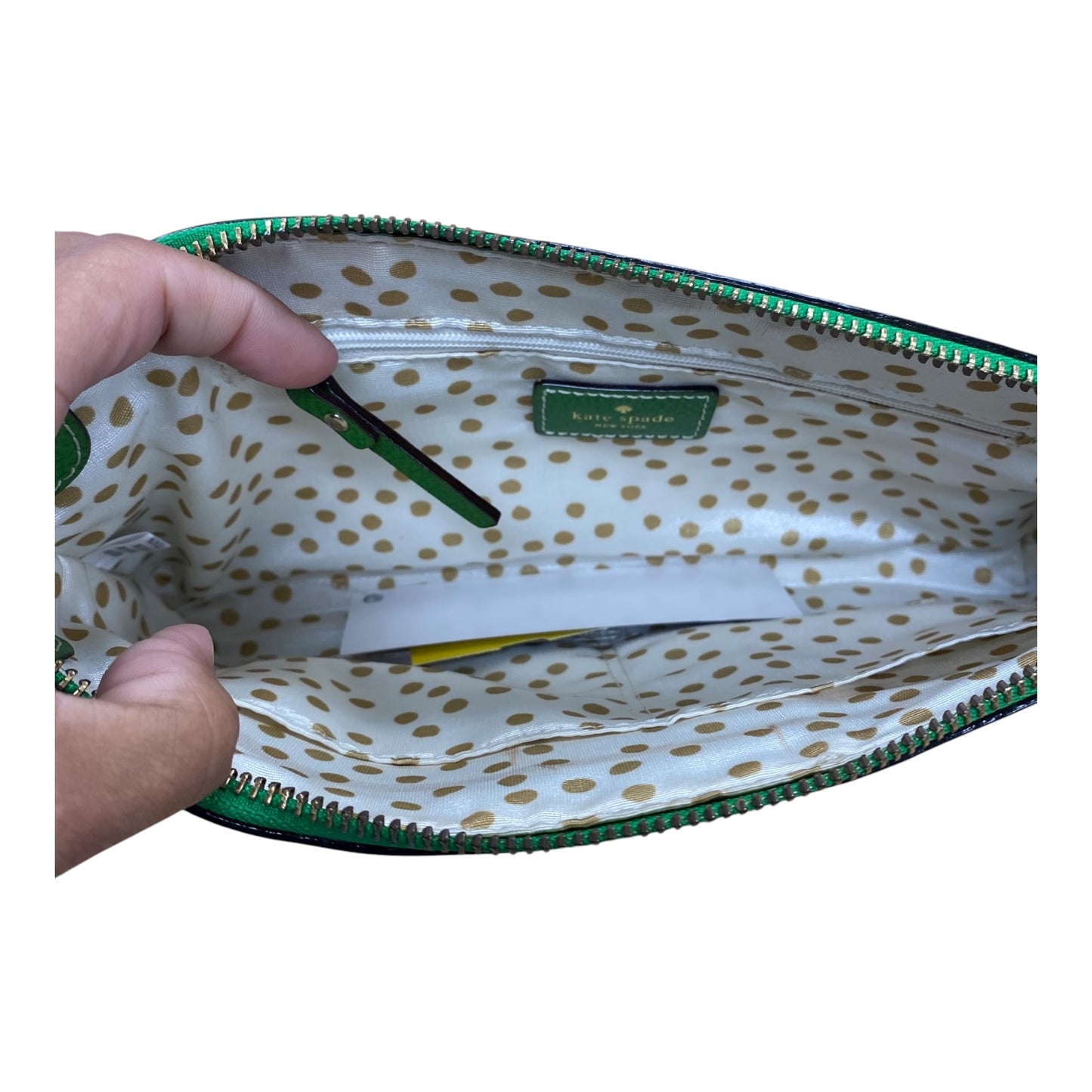 Handbag Designer By Kate Spade In Green, Size:Small