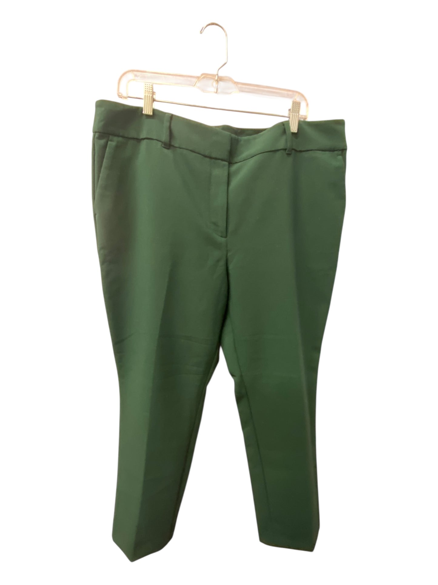 Pants Dress By Ann Taylor In Green, Size:14