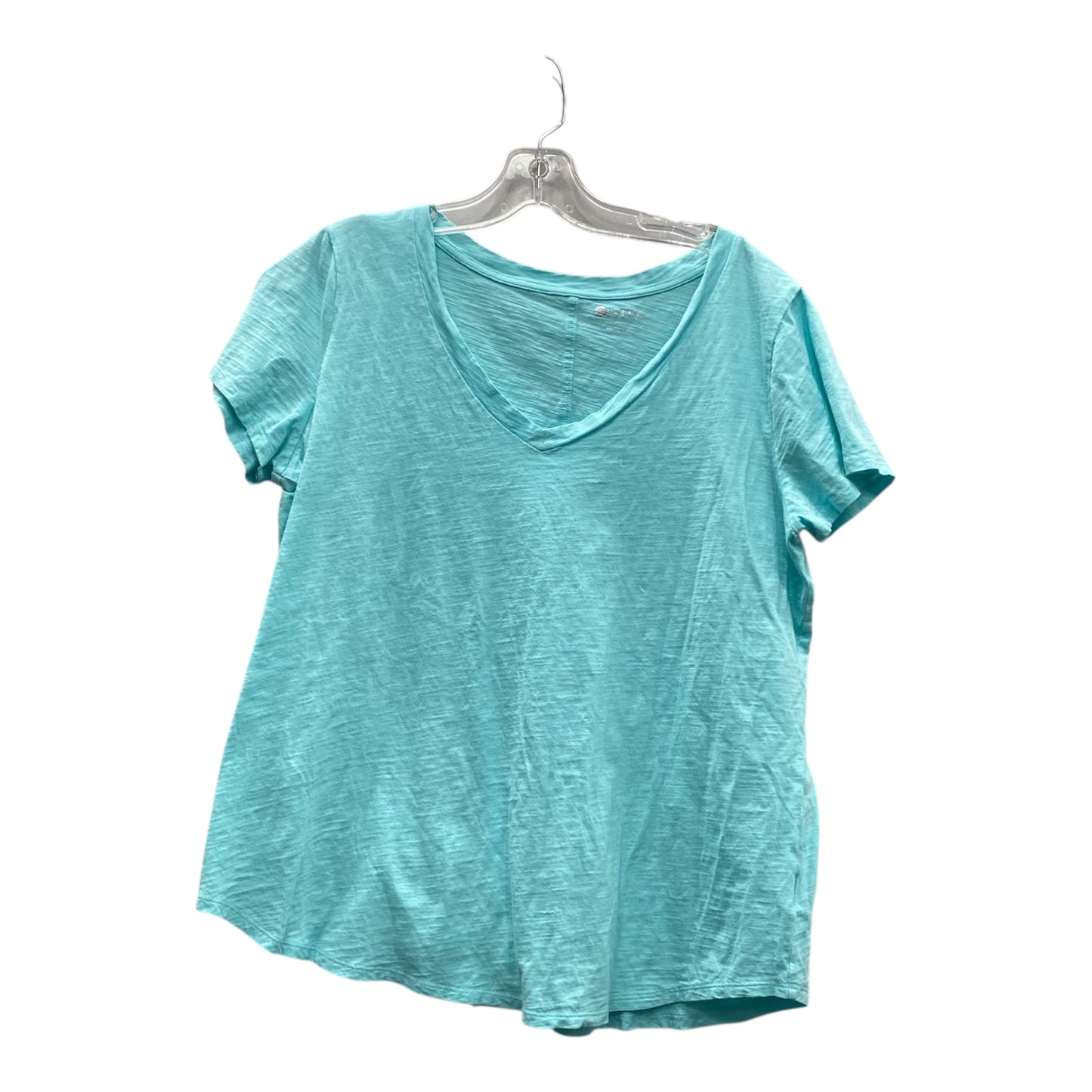 Top Ss By Stylus In Teal, Size:1X