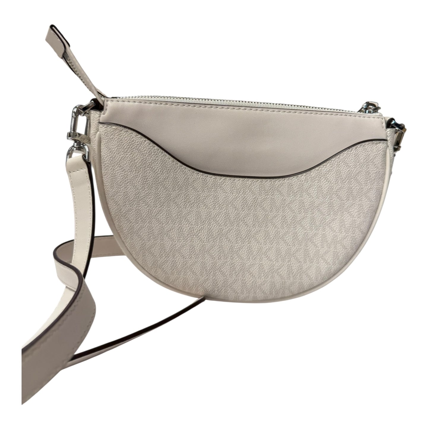 Crossbody Designer By Michael Kors In Beige, Size:Small