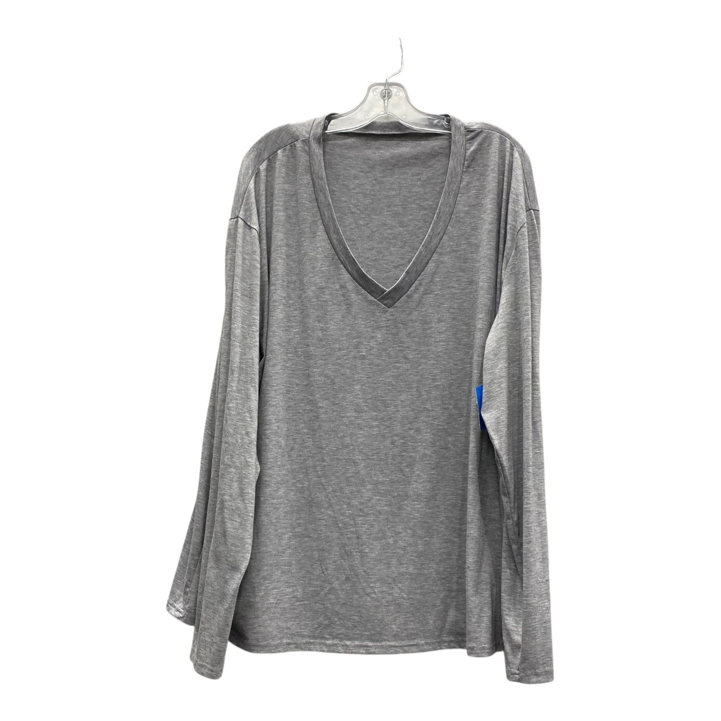 Top Ls By Cme In Grey, Size:4X