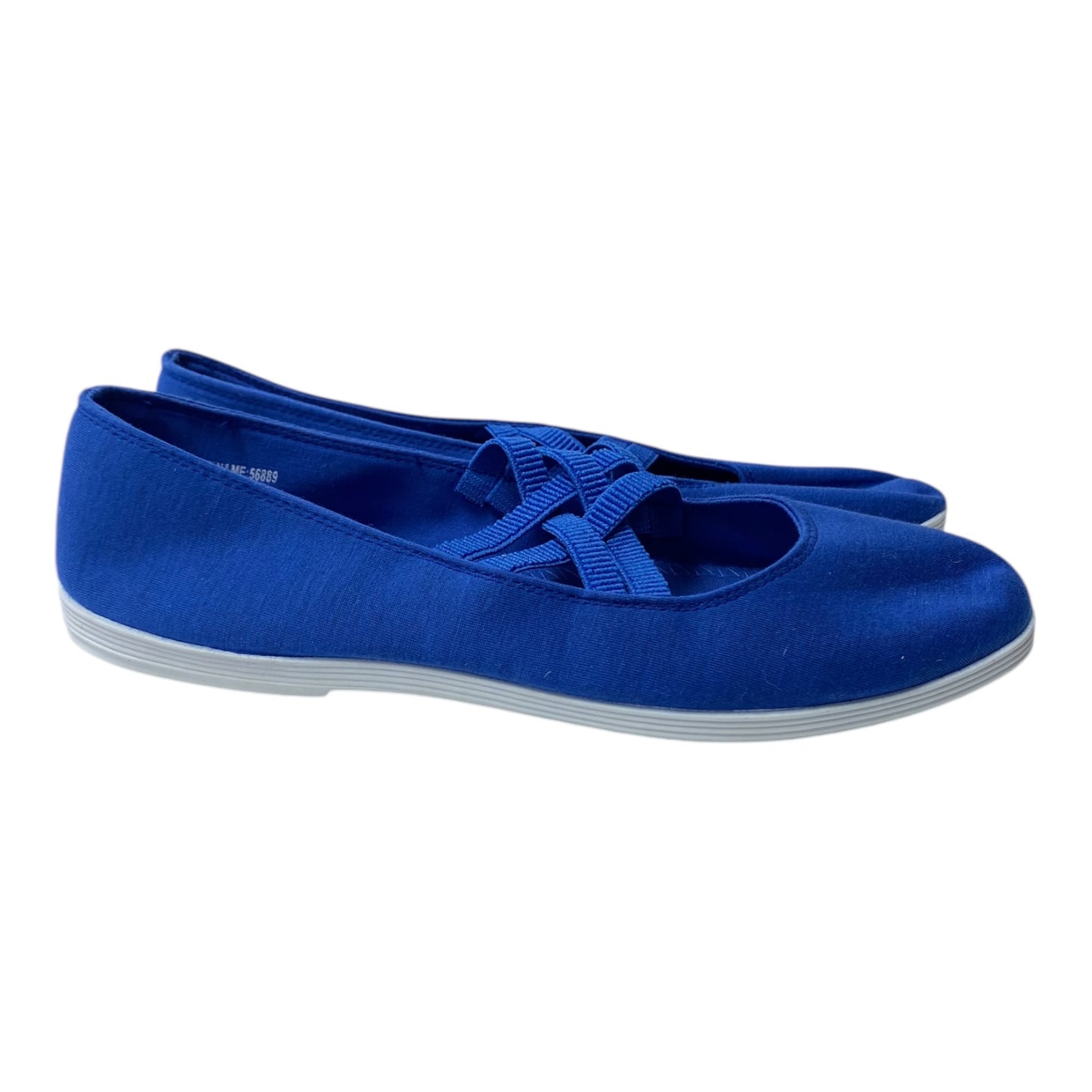 Shoes Flats By Cme In Blue, Size:11