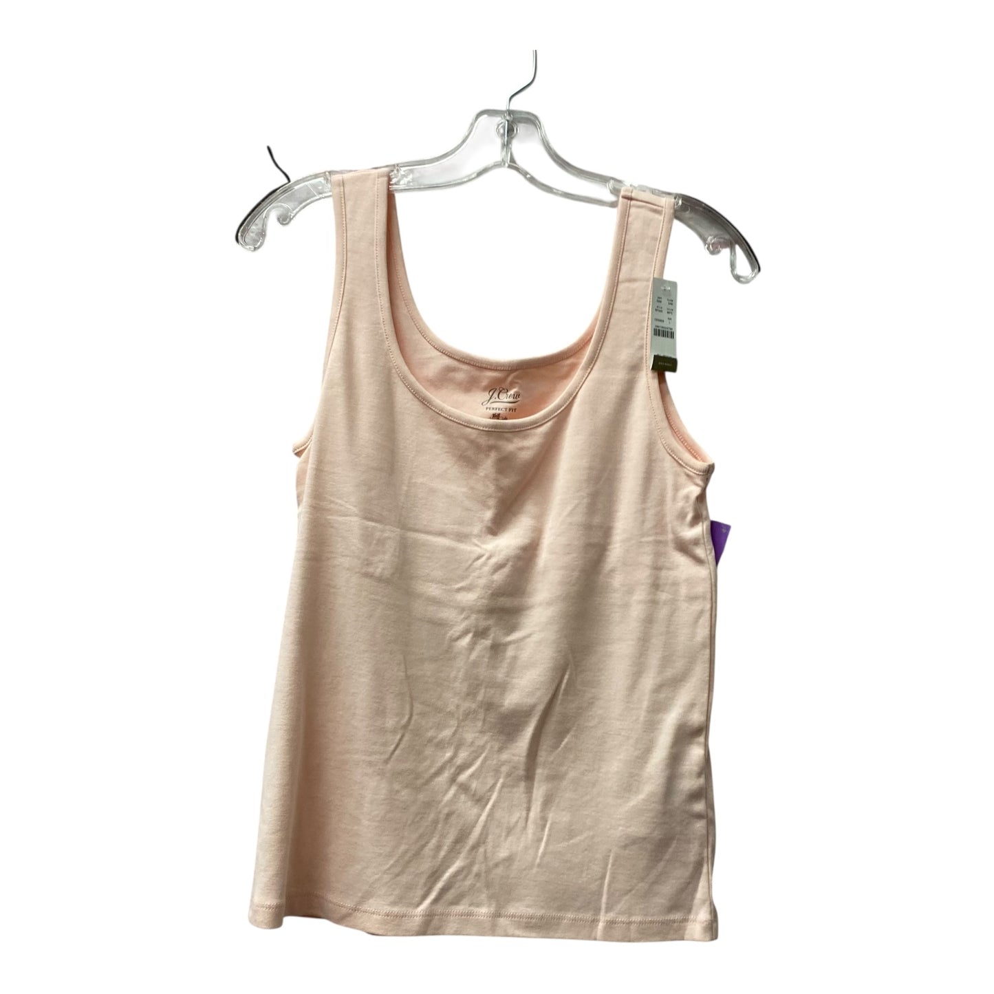 Top Sleeveless Basic By J. Crew In Peach, Size:L