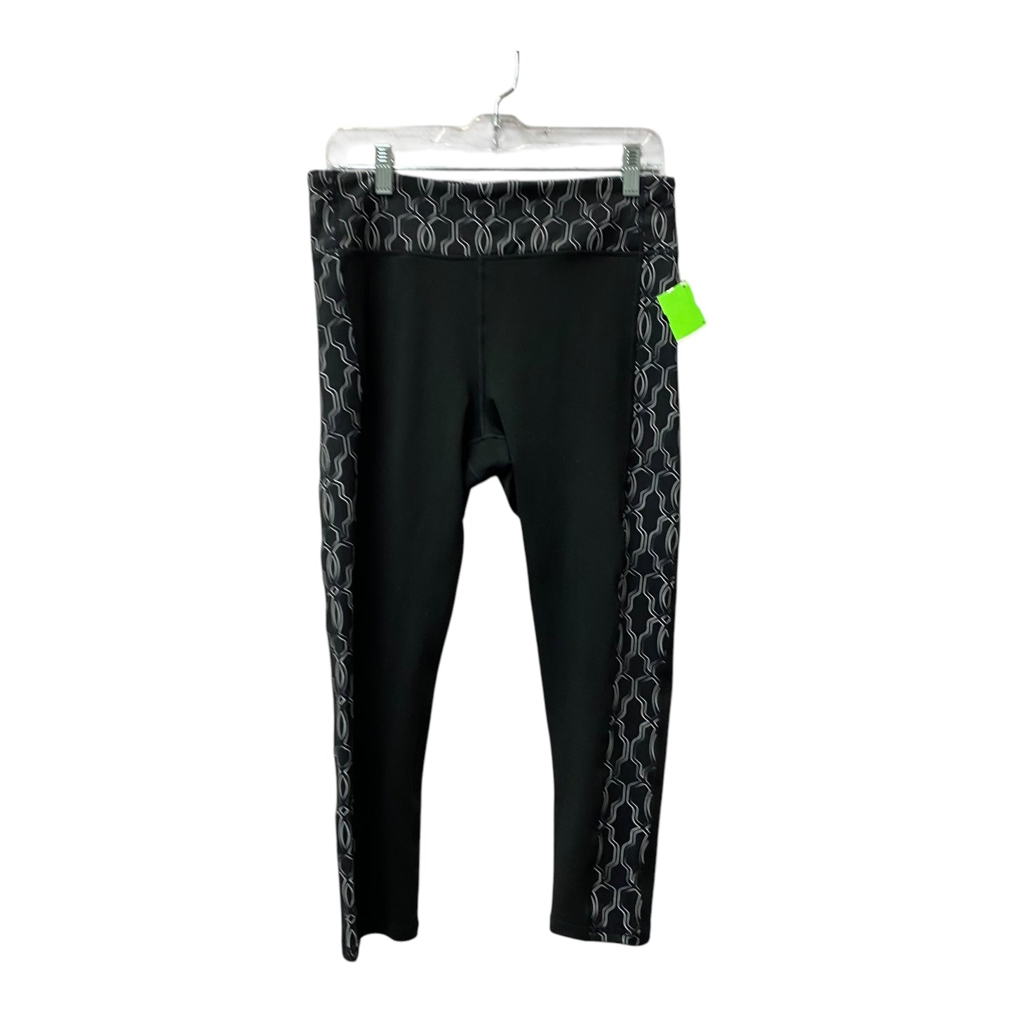 Athletic Leggings By Gaiam In Black, Size:L