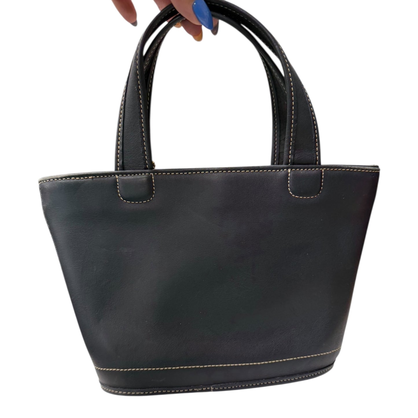 Handbag Designer By Coach In blue, Size:Medium