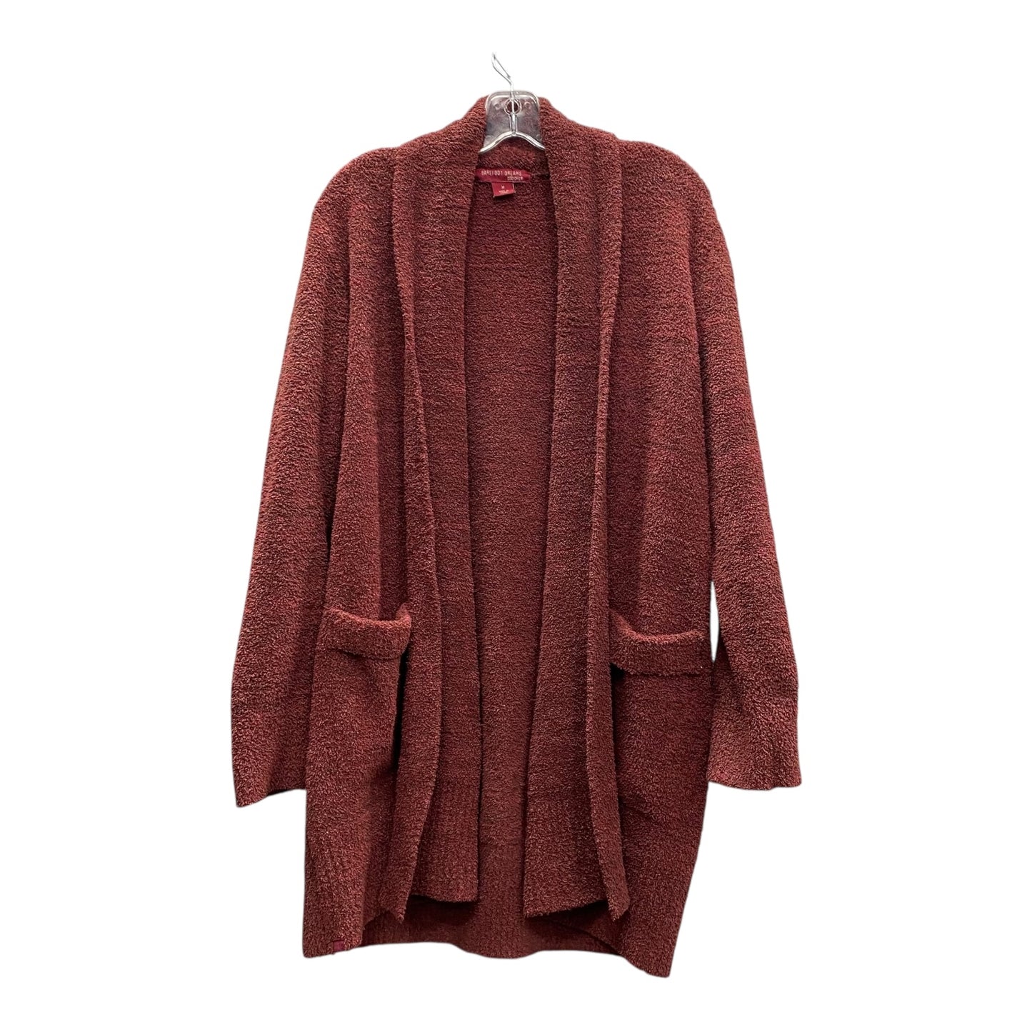 Sweater Cardigan By Barefoot Dreams In Red, Size:M